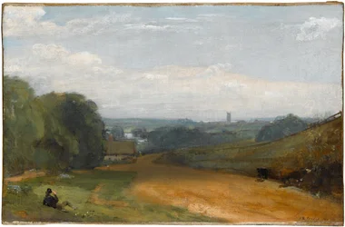 Vista de Dedham desde Gun Hill