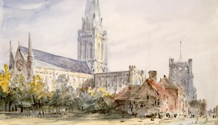 Catedral de Chichester, Sussex, c. 1796-1837