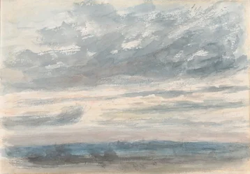 Estudio de nubes, 1830-35