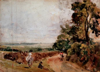 Camino rural entre East Bergholt y Flatford (1811 aprox.)