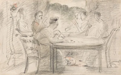Sr. Hobson de Markfield y familia