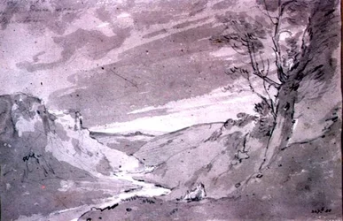 En el Dove cerca de Buxton, 1801