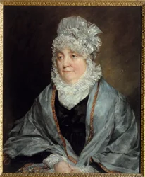 Retrato de la Sra. Tuder. Pintura de John Constable (1776-1837)