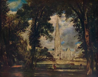 Catedral de Salisbury, c. 1823