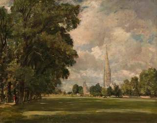 Catedral de Salisbury desde Lower Marsh Close