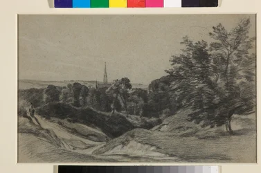 Catedral de Salisbury desde Old Sarum