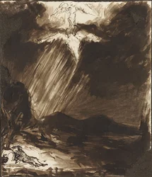 Estudio del Sueño de Jacob, después de Aert de Gelder