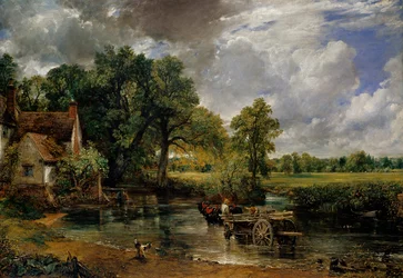 El carro de heno, 1821