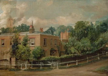 Vista de la terraza inferior, Hampstead