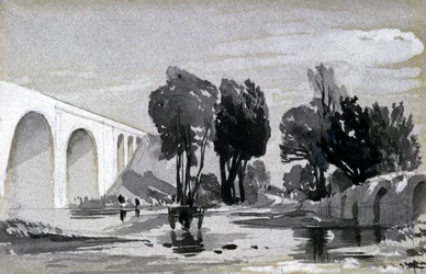 Viaducto de Blythe, Hampton-in-Arden, c.1838