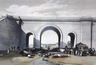 Puente ferroviario en Chippenham, Wiltshire, 1846