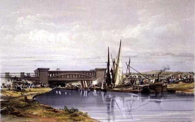 Puente Ferroviario sobre el Canal del Regente