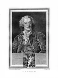 Carle o Charles-Andre van Loo, pintor de temas franceses, 1825
