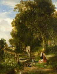 Un pozo en el bosque