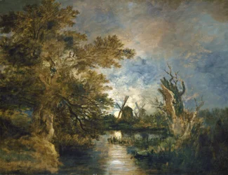 Luz de luna en el Yare, c. 1816-1817