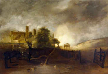 El horno de cal, c1805/06 (óleo sobre lienzo)