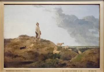 Vista de Mousehold Heath, cerca de Norwich