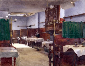 Taberna Cock, Fleet Street, Londres, 1881