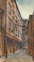 Edificios dorados, Strand, Westminster, Londres, c1880 1926