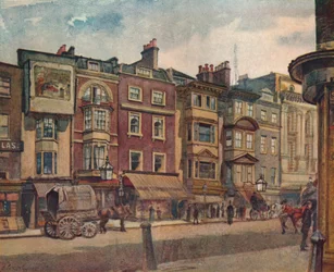 Nos 412-418 Strand, Westminster, Londres, 1887-1926