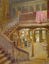Escalera en Wandsworth Manor House, St John