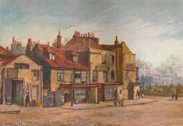 Vista de Lawrence Street, Chelsea, Londres, 1882