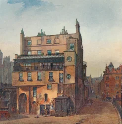 Vista de una casa, Cecil Street, Westminster, Londres, 1882