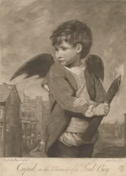 Cupido en el personaje de un Link Boy