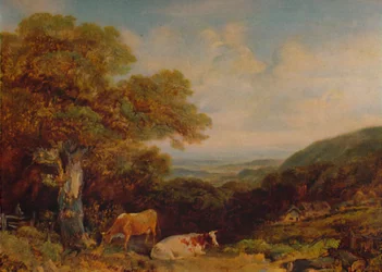 Paisaje con Ganado