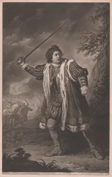 David Garrick como Ricardo III