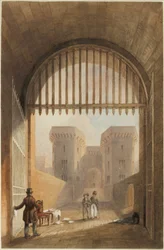 Puerta de la cárcel, Newcastle upon Tyne