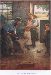 El herrero del pueblo