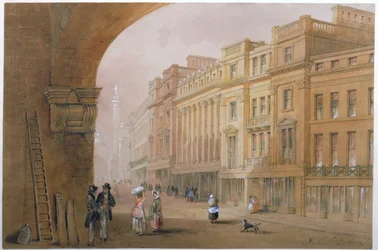 Vista de Grey Street, Newcastle upon Tyne
