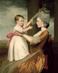 Retrato de Elizabeth Mortlock y su hijo John Mortlock el Joven, 1779