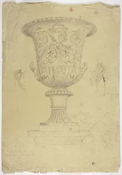 Vaso monumental antiguo