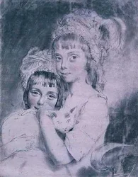 No.1843 Las Dos Señoritas Comparts