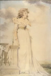 Retrato de Georgiana, Duquesa de Devonshire