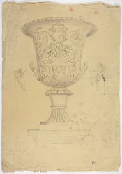 Vaso monumental antiguo