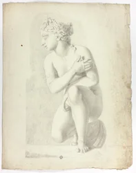 Estatua de Venus agachada