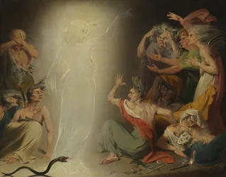 El fantasma de Clitemnestra despierta a las Furias