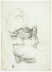 Torso de estatua antigua