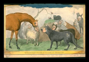 Reunión extraordinaria de los líderes de la oposición, 1835.