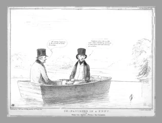 Paciencia en una batea, o Otium cum dignitate - contra - la coronación, 1838