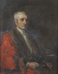 Retrato del concejal George Harkus J.P.