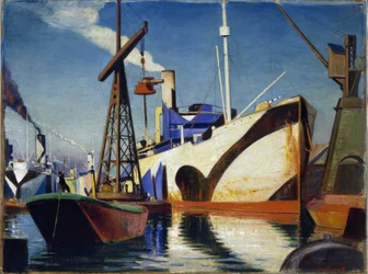 La conversión de un buque de guerra en un buque comercial capaz de proporcionar su propia defensa o de llevar a cabo una misión de escolta.