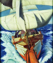 El velero "Birkdale", construido en 1892