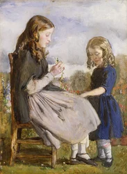 Tejedores de guirnaldas, c.1846