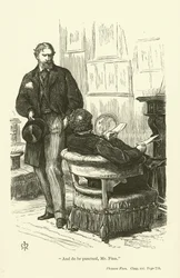 Ilustración para Phineas Finn de Anthony Trollope