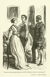 Ilustración para Phineas Finn de Anthony Trollope