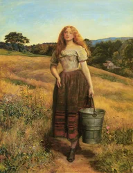 Millais granjero-hija